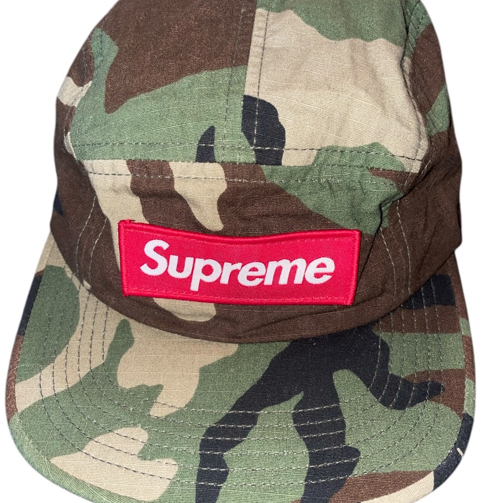 Supreme Camouflage Camp Cap